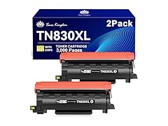 Toner Kingdom TN830XL Toner Cartridge, 2 Pack