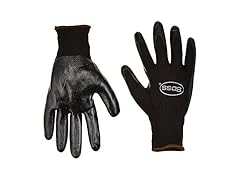BOSS 8436L L Boss Black Nitrile Palm Gloves, Large