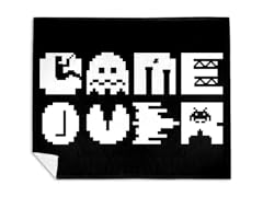 Vintage Game Over Mink Fleece Blanket