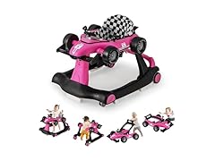 GLACER Foldable Baby Walker, 4-in-1