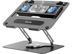 Laptop Cooling Pad with Detachable Fan & Cooler