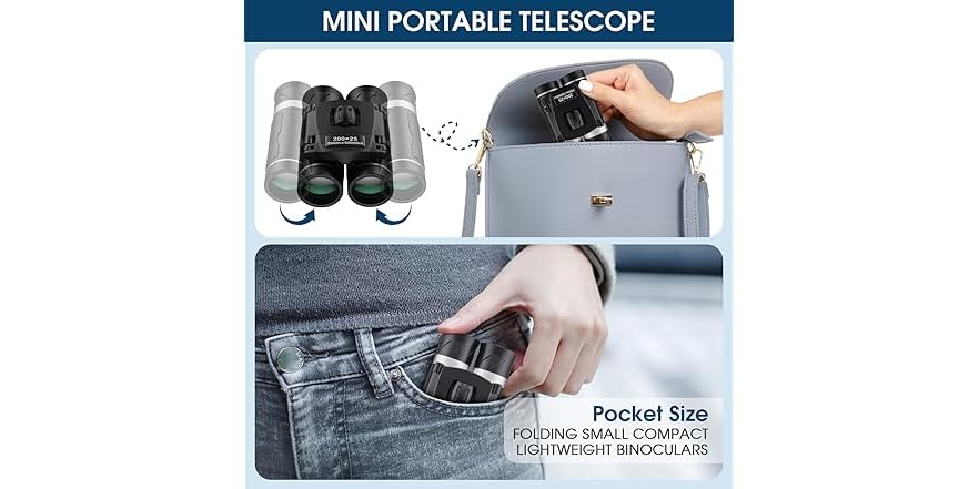 FLYANT Compact Binoculars