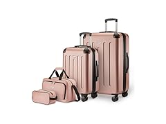 Amazon Basics 4-Piece Luggage Set