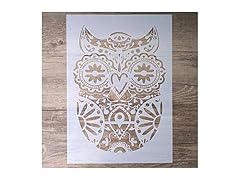 DIY Decorative Owl Stencil Template