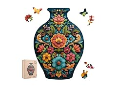 Ixfyloop Flower Wooden Puzzle 199Pcs