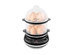 Elite Gourmet Digital Egg Cooker & Steamer
