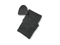 Amazon Essentials Unisex Faux Mohair Scarf Hat Set