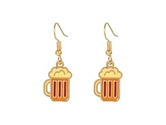 swglcowo Beer Glass Earrings
