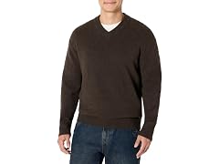 Amazon Essentials Men's Cotton V-Neck Sweater