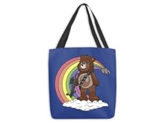Space Sidekick Bear Large Tote Bag