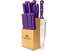 Kiso Purple 14pcs Set with Natural Block
