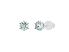 Colored Moissanite Diamond Earrings