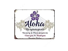 Aloha Ho'oponopono Cafe Bar Sign