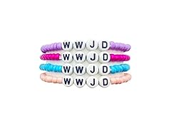 Taichell 4Pcs WWJD Bracelets