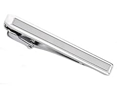 Brushed Stainless Steel Tie Clip