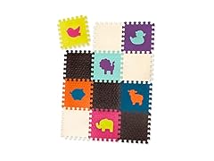 B. toys – Foam Tiles Animal Floor Mat