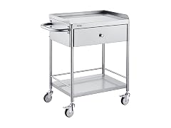 Medical Cart, 2-Layer Stainless Steel Cart 220