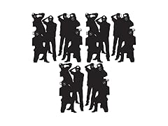 Beistle 6 Piece Plastic Paparazzi Backdrop