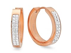 Swarovski Element Huggies- Pick Color