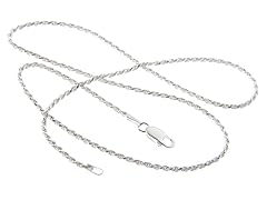 Sterling Silver Rope Chain