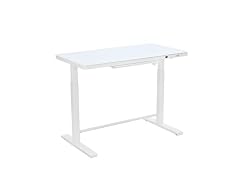 Glass Electric Standing Desk