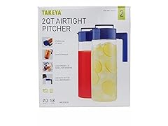 Takeya 2 Quarts Airtight Pitchers 2 Pack