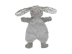 Linzy Plush Gray Bunny Dog Toy, Soft Squeaky