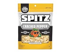 Spitz Pumpkin Seeds, Cracked Pepper, 4 Oz Snack Bag