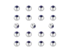 SpzcdZa 190Pieces M5-0.8mm Nylon Lock Nuts