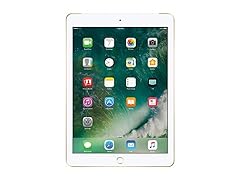 Apple 2017 iPad (9.7-inch, WiFi + Cellular, 32GB) - Gold (Renewed) (Open Box)