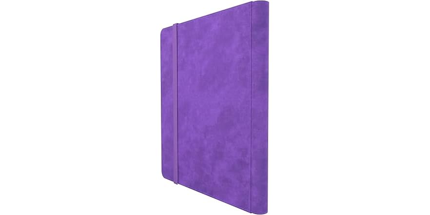 Gamegenic Prime Album Violet 24 Pochettes – Protection Pour Cartes Standard Et Japonaises