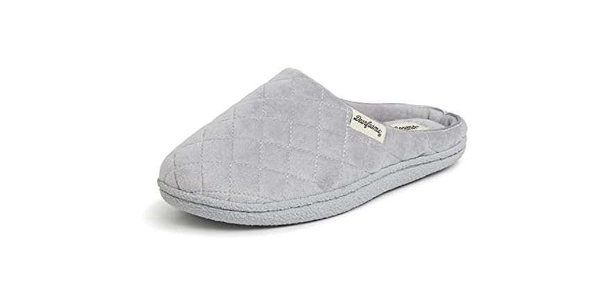 dearfoams maeve velour slide