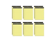 Oxford 8.5 x 11 Inch Legal Pads, Wide Ruled 6Pk