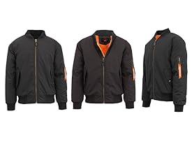 Spire Men's Flight Bomber Jacket
