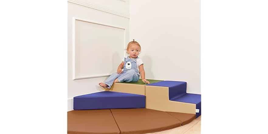 ECR4Kids SoftZone Junior Little Me - Scalatore Angolare In Schiuma 0 1