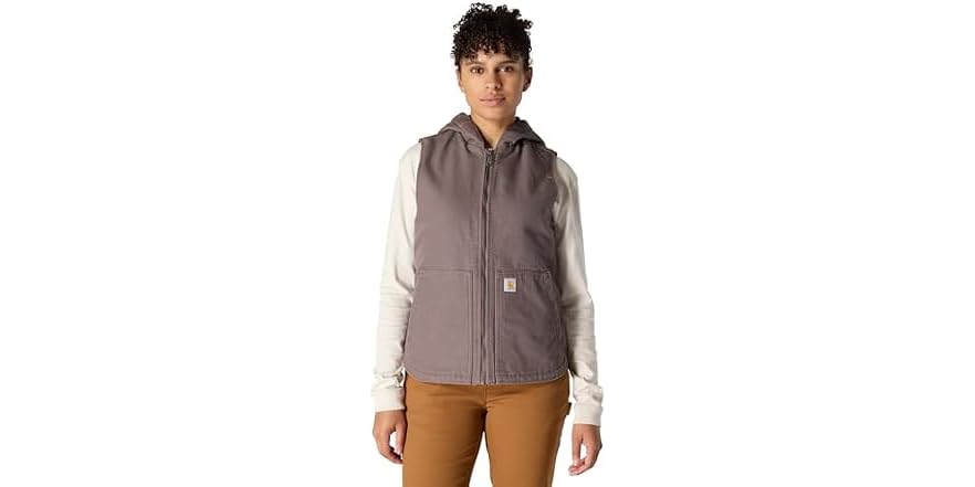 $32.99 | Carhartt Women Insulated Vest (S&L) at Woot!