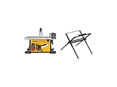 DEWALT DWE7485WS Portable Table Saw with Stand