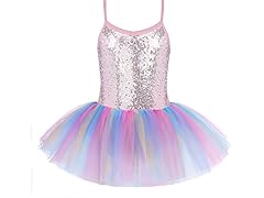 Girls Strap Ballet Tutu Dress
