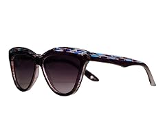 Kensie Mika Sunglass, Purple/Stripe