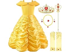 Girls Off Shoulder Princess Dress