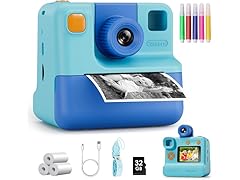 Kids mini instant camera kit