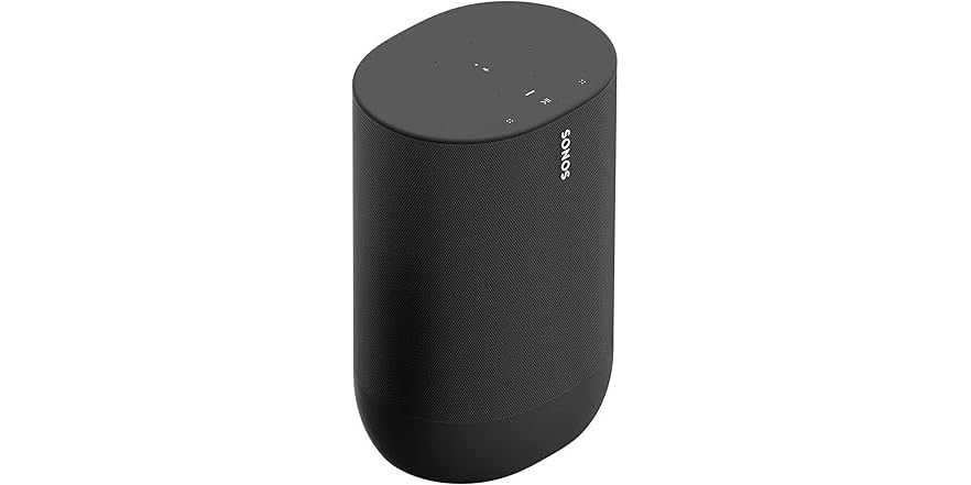 $199.99: Sonos Move (Gen 1) Black Speaker (Factory Reconditioned)