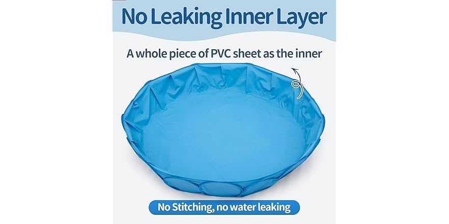 Alvantor Pet Swimming Pool - Foldable