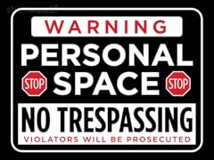 Personal Space Warning - Mischief Tee