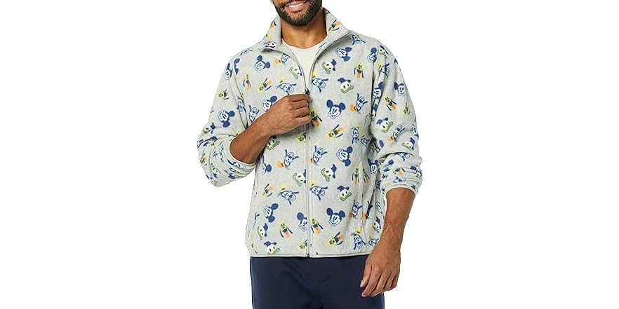 Amazon Men's Disney Mock Jacket