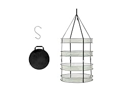 YSSOA Herb Drying Rack Hanging 4 Layer 24''