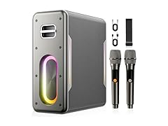 Zeelink Karaoke Machine with Two Microphones