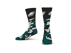PHILADELPHIA EAGLES (Large) Shattered Camo Crew Sock