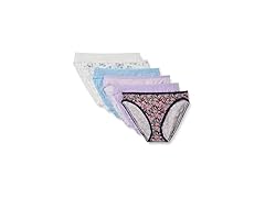 Cotton High Leg Brief Underwear, Pack of 6