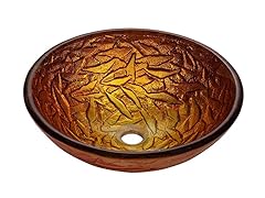 KRAUS Blaze Glass Vessel Sink